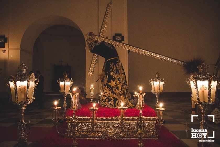 GALERÍA: Semana Santa 2021: Las imágenes del Viernes Santo en Lucena ante Ntro. Padre Jesús Nazareno