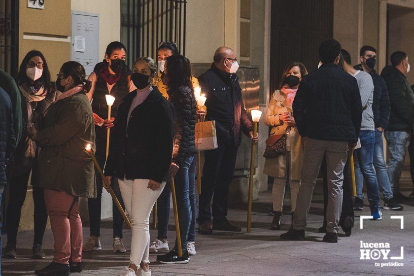 GALERÍA: Semana Santa 2021: Las imágenes del Viernes Santo en Lucena ante Ntro. Padre Jesús Nazareno