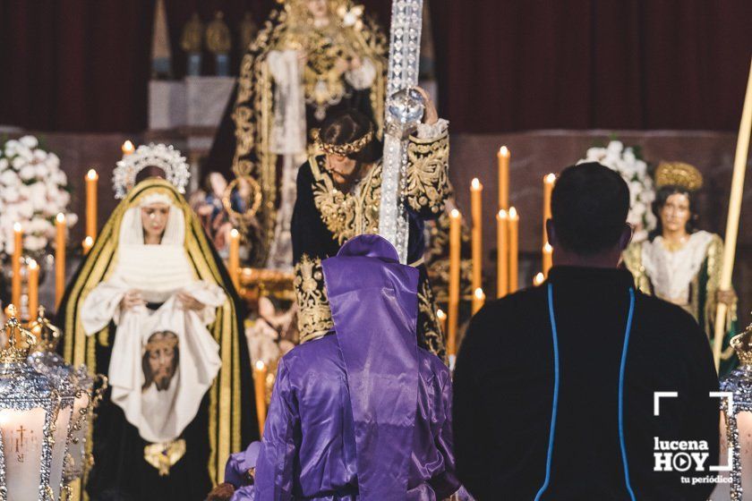 GALERÍA: Semana Santa 2021: Las imágenes del Viernes Santo en Lucena ante Ntro. Padre Jesús Nazareno