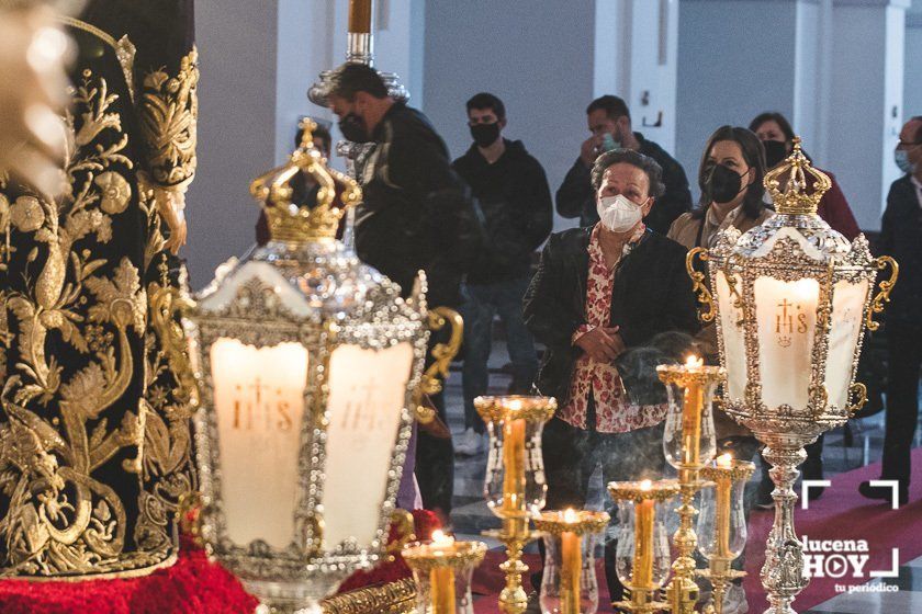 GALERÍA: Semana Santa 2021: Las imágenes del Viernes Santo en Lucena ante Ntro. Padre Jesús Nazareno