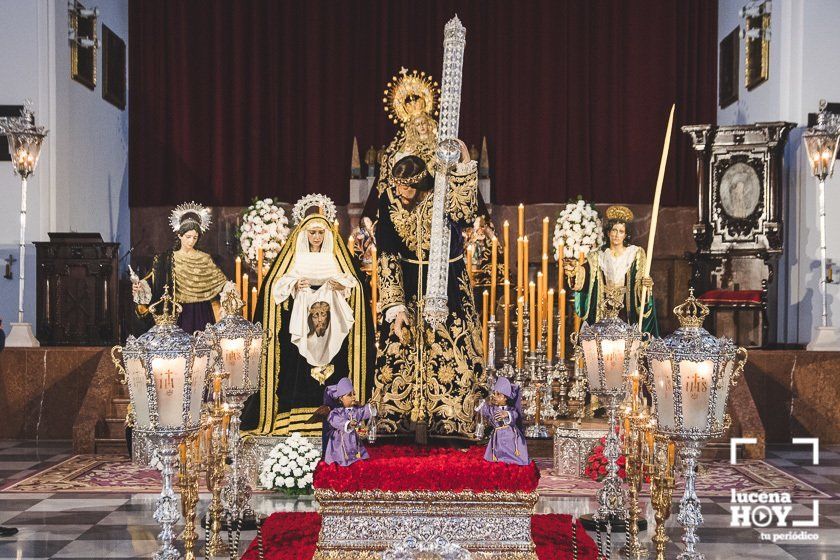 GALERÍA: Semana Santa 2021: Las imágenes del Viernes Santo en Lucena ante Ntro. Padre Jesús Nazareno