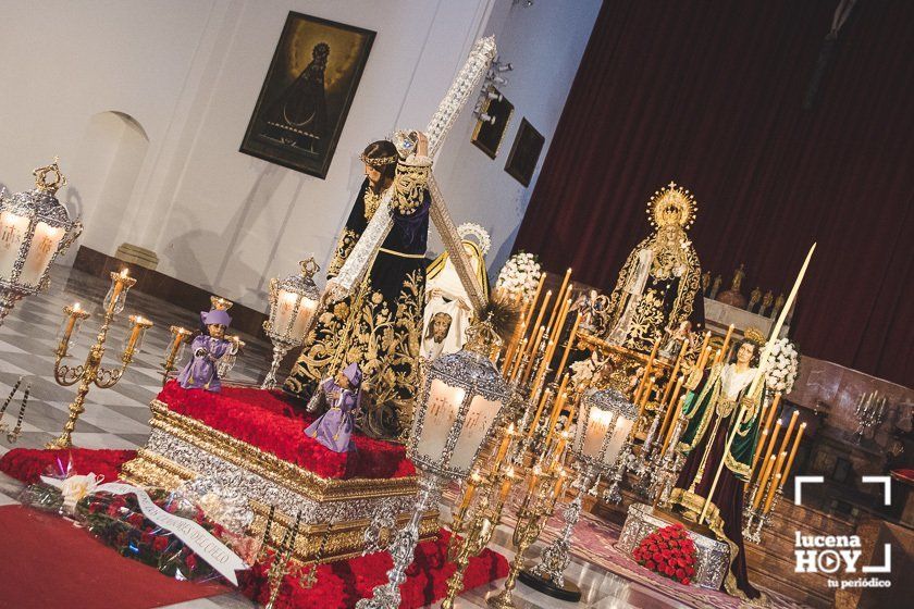 GALERÍA: Semana Santa 2021: Las imágenes del Viernes Santo en Lucena ante Ntro. Padre Jesús Nazareno