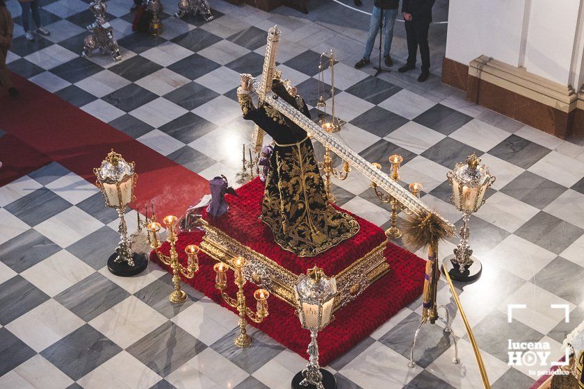 GALERÍA: Semana Santa 2021: Las imágenes del Viernes Santo en Lucena ante Ntro. Padre Jesús Nazareno