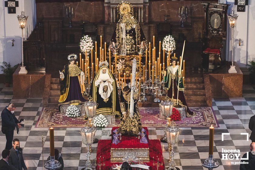 GALERÍA: Semana Santa 2021: Las imágenes del Viernes Santo en Lucena ante Ntro. Padre Jesús Nazareno