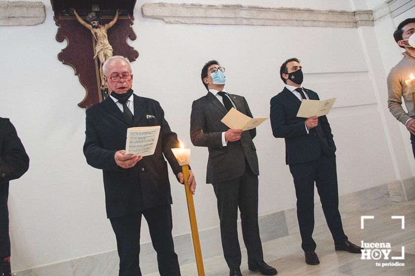 GALERÍA: Semana Santa 2021: Las imágenes del Viernes Santo en Lucena ante Ntro. Padre Jesús Nazareno