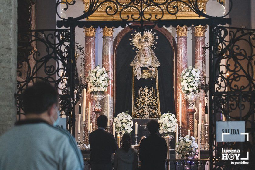 GALERÍA: Semana Santa 2021: Las imágenes del Sábado de Gloria en Lucena: La Soledad