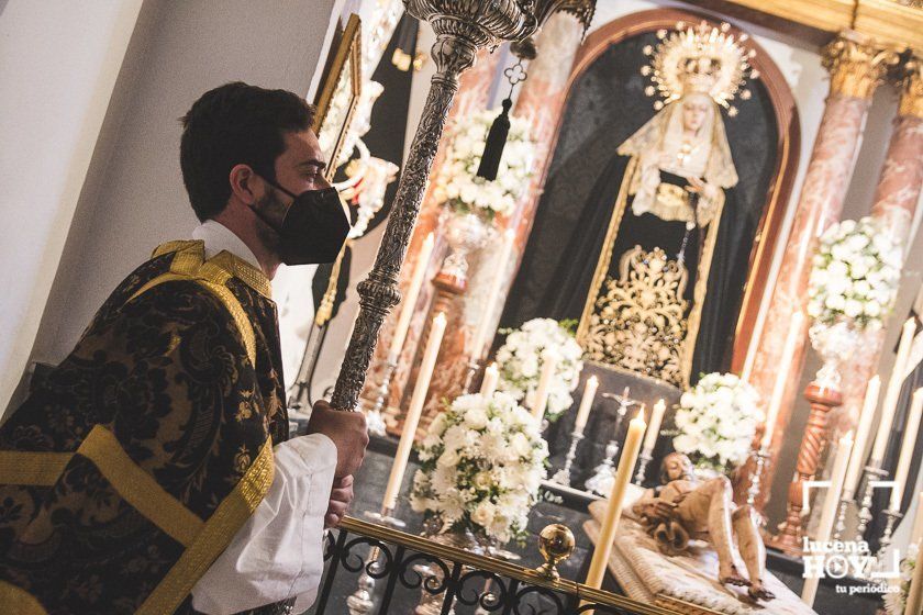 GALERÍA: Semana Santa 2021: Las imágenes del Sábado de Gloria en Lucena: La Soledad