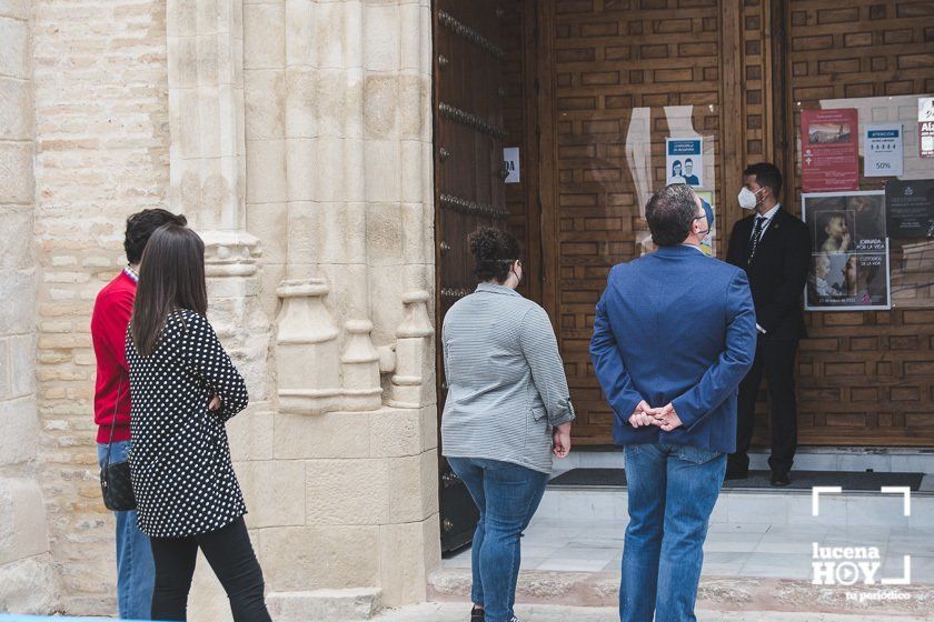 GALERÍA: Semana Santa 2021: Las imágenes del Sábado de Gloria en Lucena: La Soledad