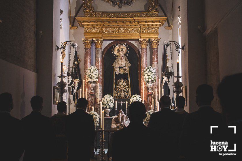 GALERÍA: Semana Santa 2021: Las imágenes del Sábado de Gloria en Lucena: La Soledad