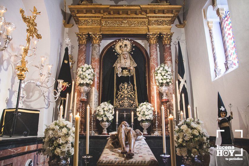 GALERÍA: Semana Santa 2021: Las imágenes del Sábado de Gloria en Lucena: La Soledad