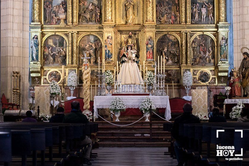 GALERÍA: Reencuentro en San Mateo: Numerosos fieles pasan por la parroquia para visitar a la Virgen de Araceli