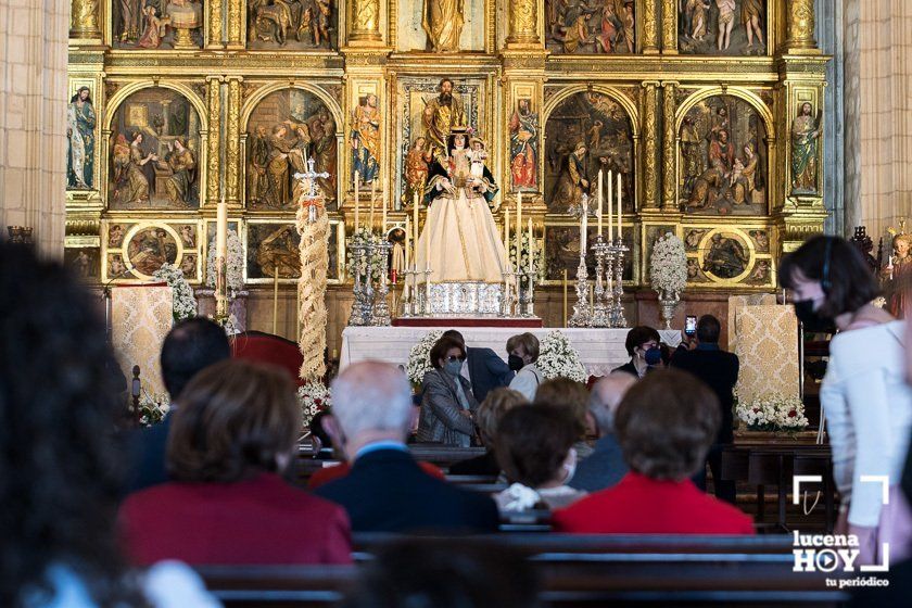 GALERÍA: Reencuentro en San Mateo: Numerosos fieles pasan por la parroquia para visitar a la Virgen de Araceli