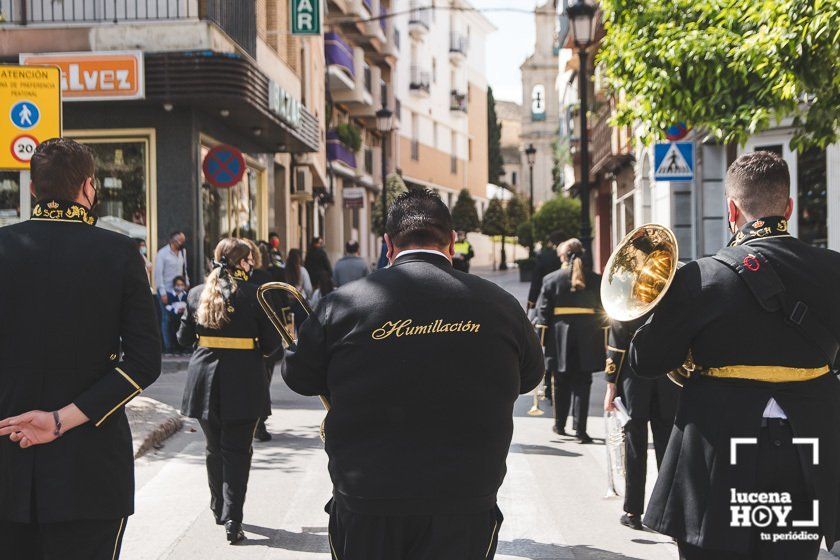 GALERÍA: Semana Santa 2021: Las imágenes del Domingo de Resurrección en Los Frailes y el pasacalles de la Agrupación Musical Stmo. Cristo de la Humillación y Servitas