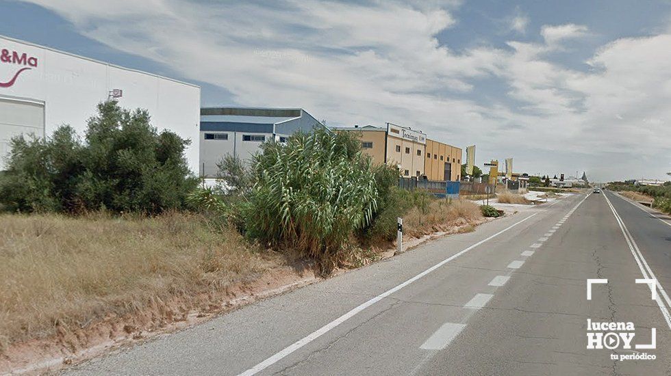  Zona industrial situada junto al kilómetro 38 de la N331 en la que según Emergencias 112 se producido el accidente laboral 