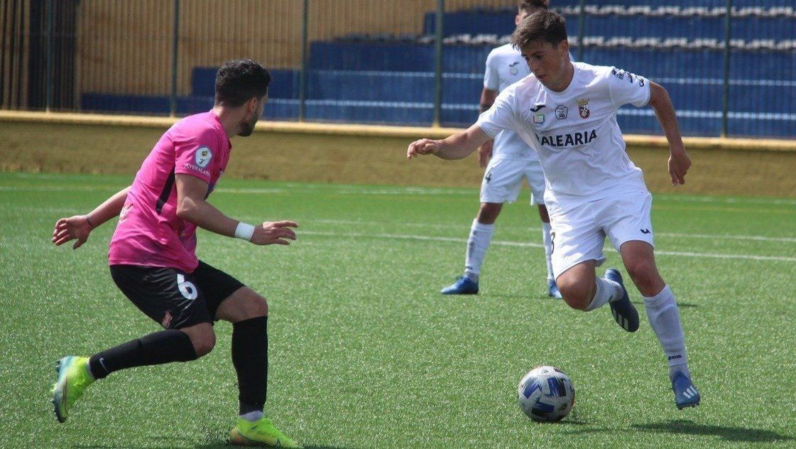  Lance entre el Ceuta y el Ciudad de Lucena (Imagen: @ADCeuta_FC) 