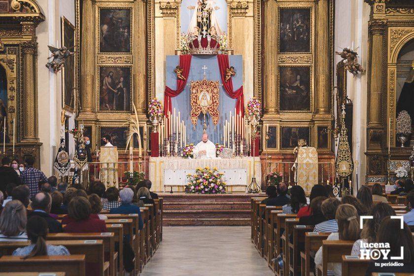 GALERÍA: Álvaro Carmona López pronuncia en El Carmen el pregón de la Hermandad del Rocío de Lucena