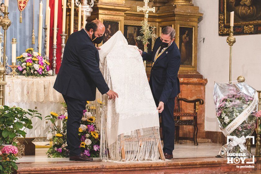 GALERÍA: Álvaro Carmona López pronuncia en El Carmen el pregón de la Hermandad del Rocío de Lucena