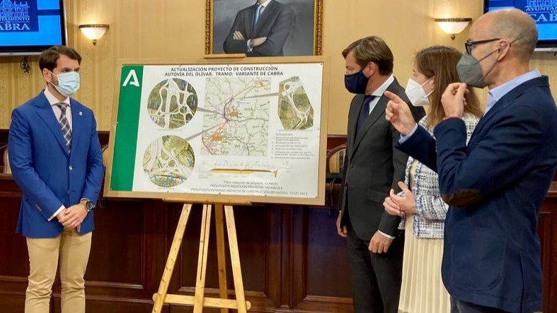  Presentación del proyecto de la variante de Cabra de la Autovía del Olivar 