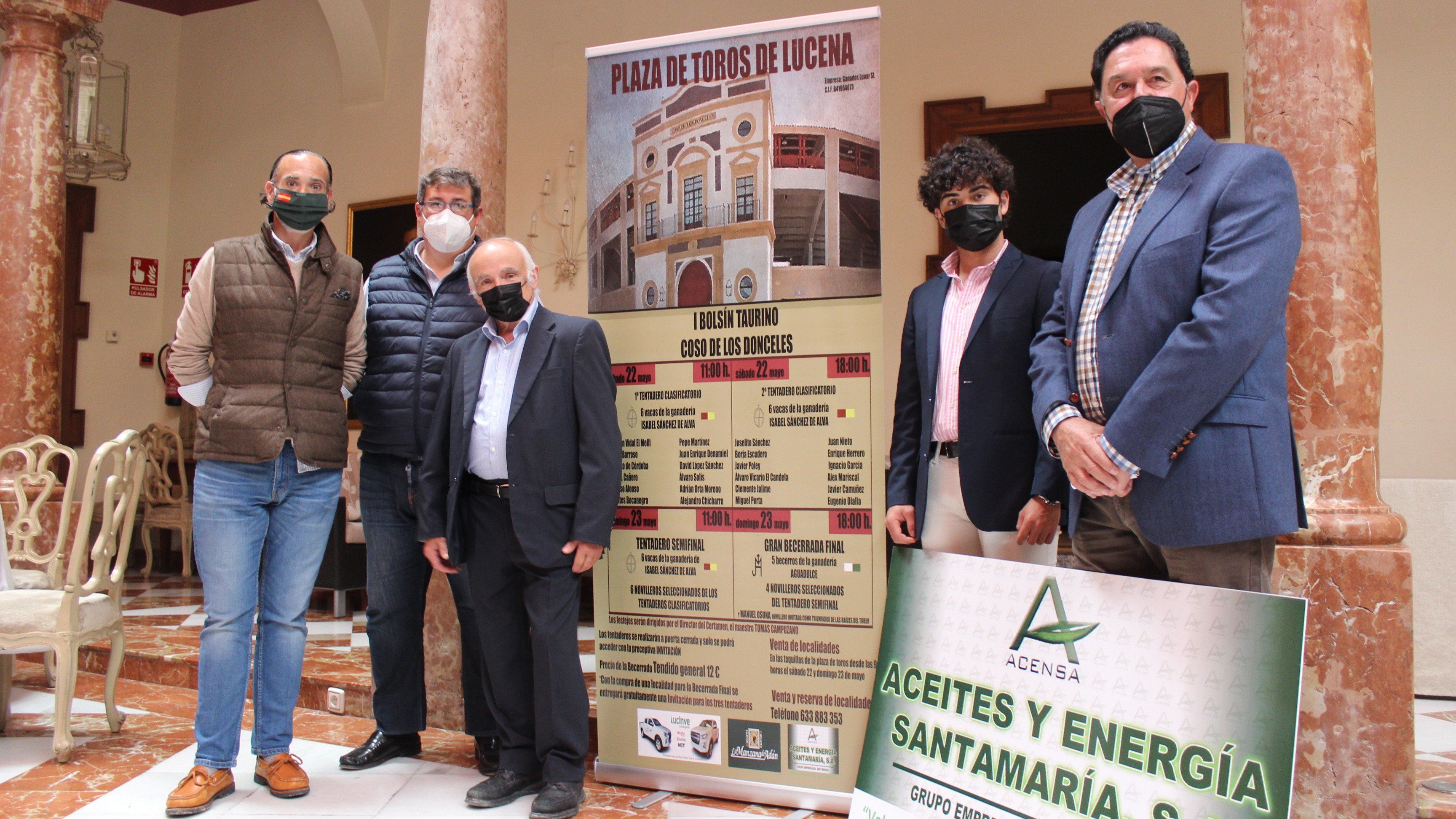  Presentación en el Hotel Santo Domingo del I Bolsín 'Coso de los Donceles' 