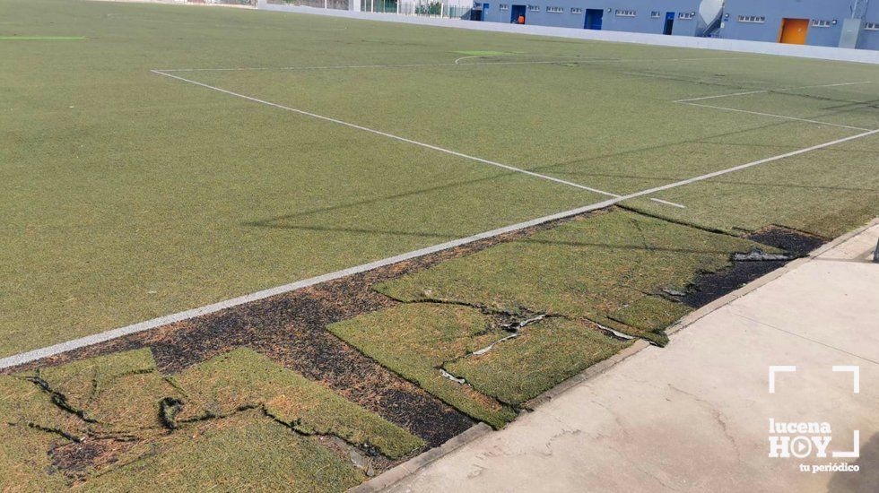  Situación del campo número 1 de la Ciudad Deportiva, cuya superficie va a ser sustituida 