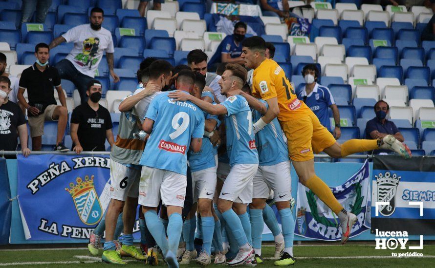 GALERÍA: El Ciudad de Lucena se reencuentra con la victoria frente al Xerez CD (1-0) y mantiene vivo el sueño del ascenso directo. Las fotos del partido