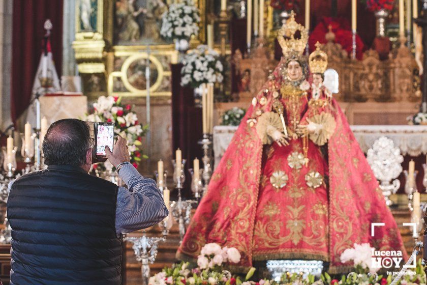 GALERÍA: La Virgen de Araceli recibe a Lucena en San Mateo. Las fotos del Solemne Acto de Veneración