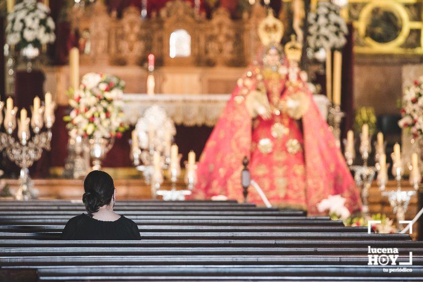 GALERÍA: La Virgen de Araceli recibe a Lucena en San Mateo. Las fotos del Solemne Acto de Veneración