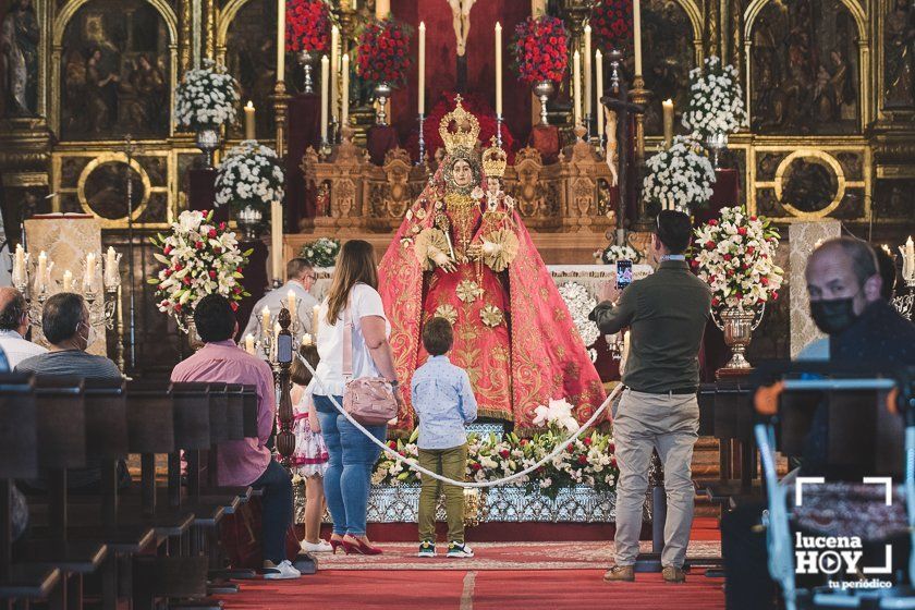 GALERÍA: La Virgen de Araceli recibe a Lucena en San Mateo. Las fotos del Solemne Acto de Veneración