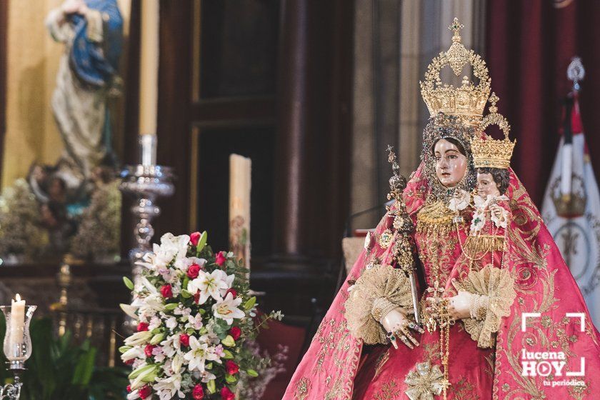 GALERÍA: La Virgen de Araceli recibe a Lucena en San Mateo. Las fotos del Solemne Acto de Veneración