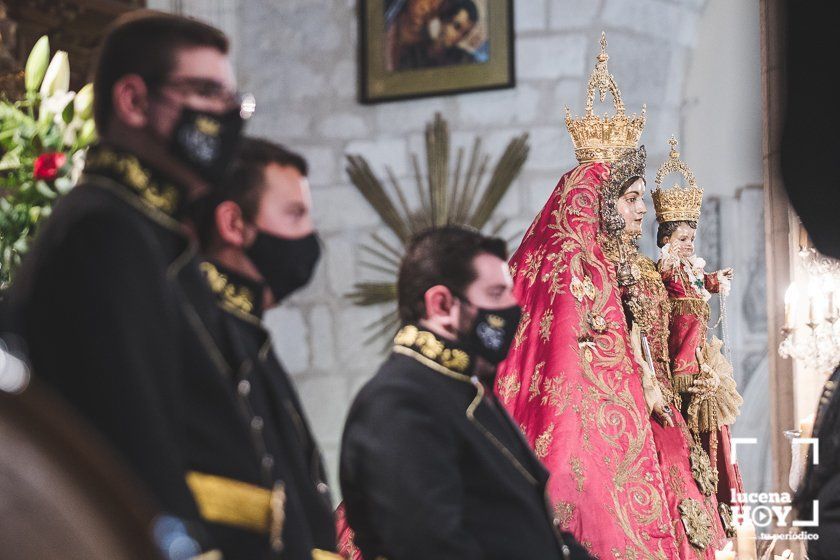 GALERÍA: La Virgen de Araceli recibe a Lucena en San Mateo. Las fotos del Solemne Acto de Veneración