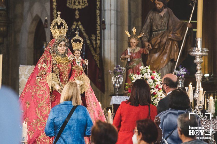 GALERÍA: La Virgen de Araceli recibe a Lucena en San Mateo. Las fotos del Solemne Acto de Veneración