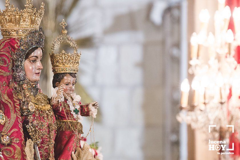 GALERÍA: La Virgen de Araceli recibe a Lucena en San Mateo. Las fotos del Solemne Acto de Veneración