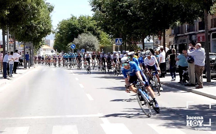 GALERÍA: La Vuelta Ciclista dedica su segunda etapa a la Subbética y deja una meta volante en Lucena