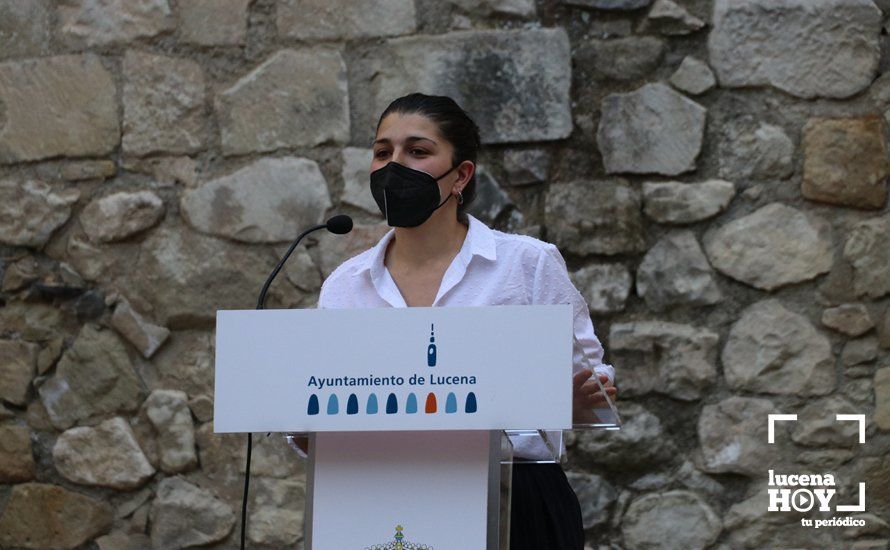 GALERÍA: Antonio Rivas aúna poesía y flamenco en la presentación en el Castillo de Lucena de su último poemario "Calle Huertas y Pabellones"