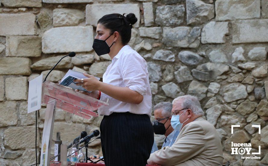 GALERÍA: Antonio Rivas aúna poesía y flamenco en la presentación en el Castillo de Lucena de su último poemario "Calle Huertas y Pabellones"