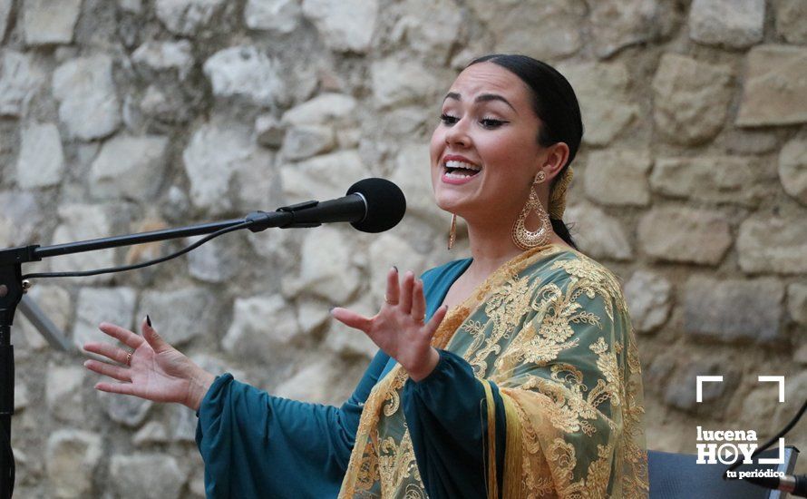 GALERÍA: Antonio Rivas aúna poesía y flamenco en la presentación en el Castillo de Lucena de su último poemario "Calle Huertas y Pabellones"