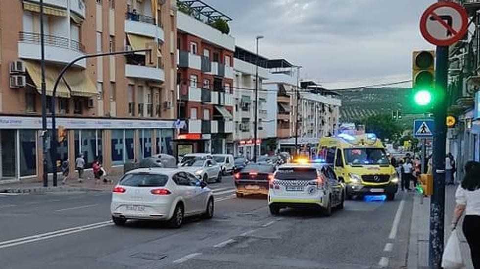  Una imagen del lugar del accidente. Foto: Enviada por un lector 