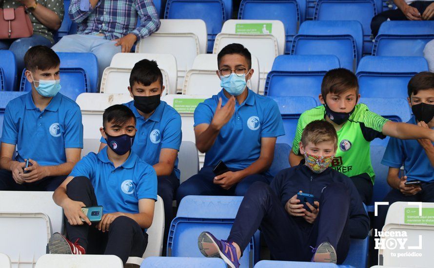 GALERÍA: Fiesta en la grada y resultado injusto en el primer asalto de la semifinal entre Lucecor y Egabrense (0-1). Las fotos del partido