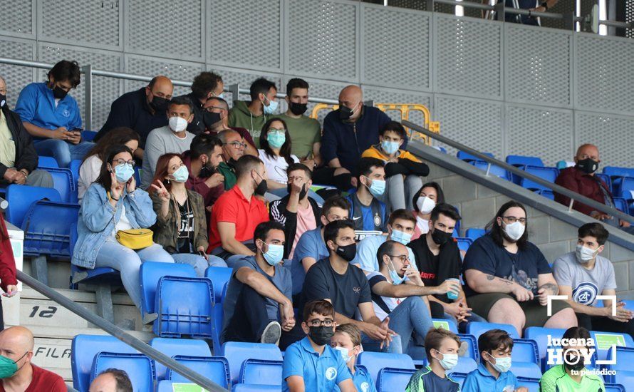 GALERÍA: Fiesta en la grada y resultado injusto en el primer asalto de la semifinal entre Lucecor y Egabrense (0-1). Las fotos del partido