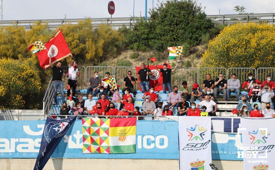 GALERÍA: Fiesta en la grada y resultado injusto en el primer asalto de la semifinal entre Lucecor y Egabrense (0-1). Las fotos del partido