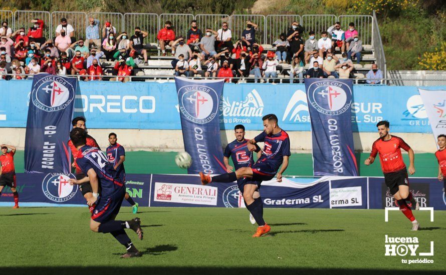 GALERÍA: Fiesta en la grada y resultado injusto en el primer asalto de la semifinal entre Lucecor y Egabrense (0-1). Las fotos del partido