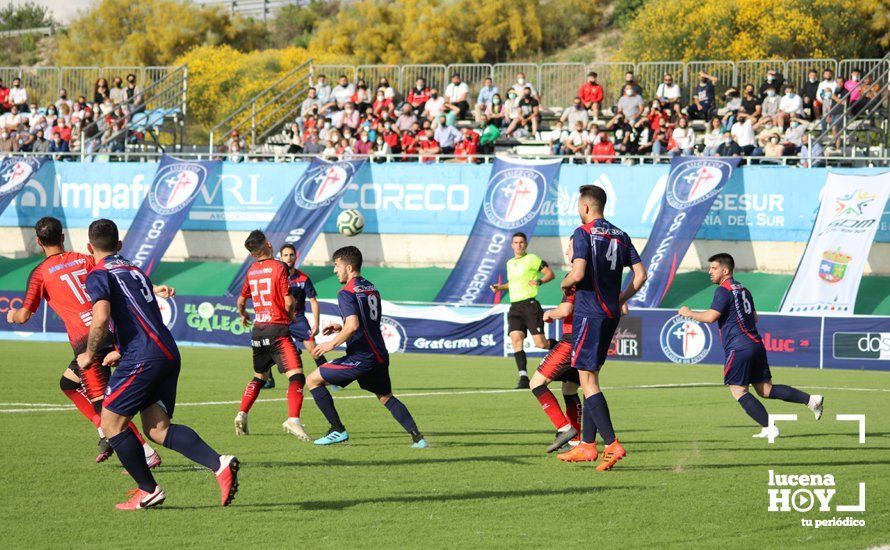 GALERÍA: Fiesta en la grada y resultado injusto en el primer asalto de la semifinal entre Lucecor y Egabrense (0-1). Las fotos del partido