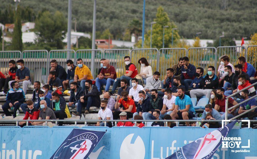 GALERÍA: Fiesta en la grada y resultado injusto en el primer asalto de la semifinal entre Lucecor y Egabrense (0-1). Las fotos del partido