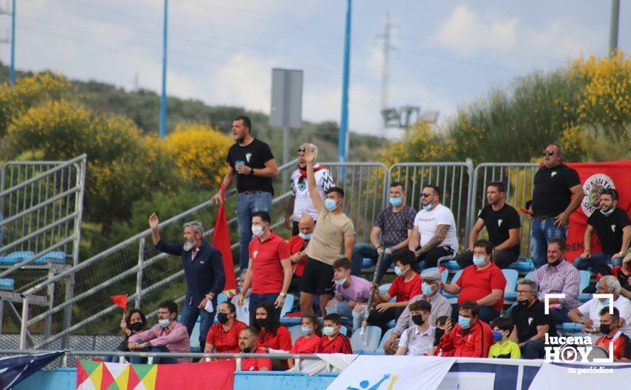 GALERÍA: Fiesta en la grada y resultado injusto en el primer asalto de la semifinal entre Lucecor y Egabrense (0-1). Las fotos del partido