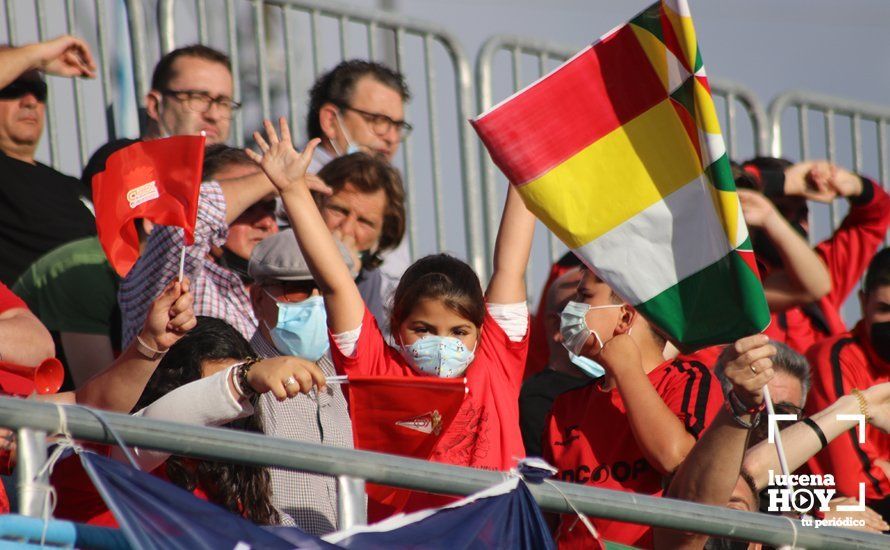 GALERÍA: Fiesta en la grada y resultado injusto en el primer asalto de la semifinal entre Lucecor y Egabrense (0-1). Las fotos del partido