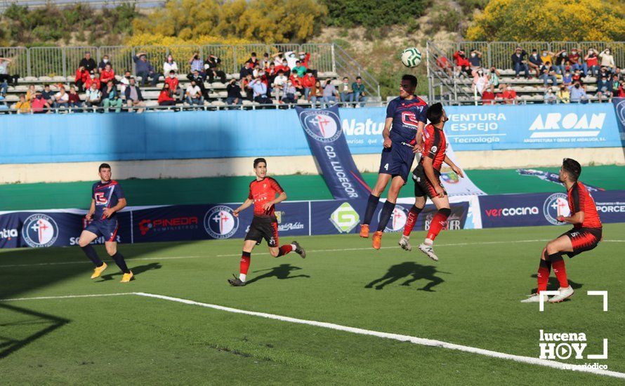 GALERÍA: Fiesta en la grada y resultado injusto en el primer asalto de la semifinal entre Lucecor y Egabrense (0-1). Las fotos del partido