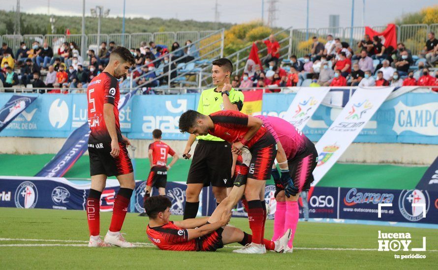 GALERÍA: Fiesta en la grada y resultado injusto en el primer asalto de la semifinal entre Lucecor y Egabrense (0-1). Las fotos del partido