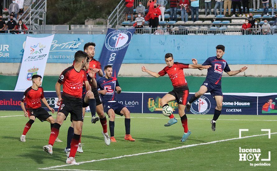 GALERÍA: Fiesta en la grada y resultado injusto en el primer asalto de la semifinal entre Lucecor y Egabrense (0-1). Las fotos del partido