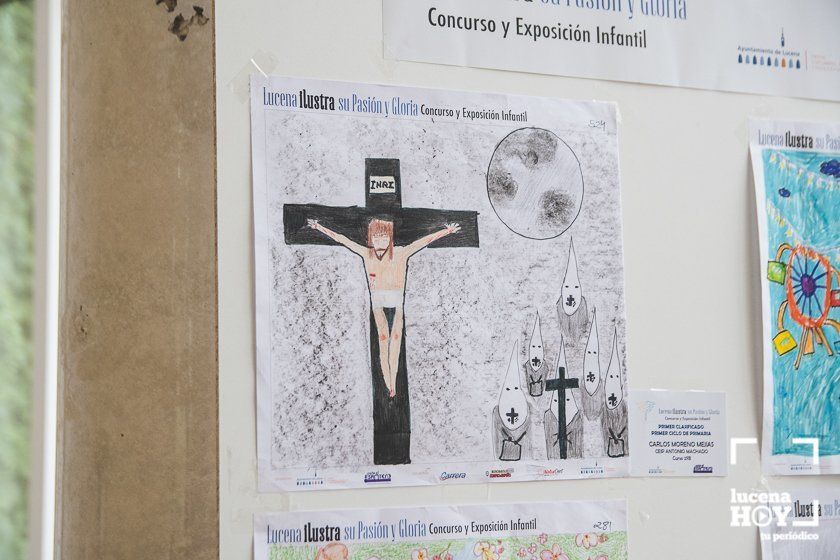 GALERÍA: Entregados los premios del certamen ?Lucena ilustra su Pasión y Gloria' organizado por la Peña El Santero, en el que han participado 766 escolares