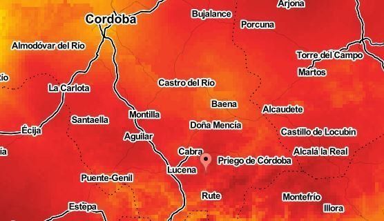  La imagen muestra el alto nivel de severidad de la sequía meteorológica teniendo en cuenta la precipitación en la penúltima semana del mes de mayo 